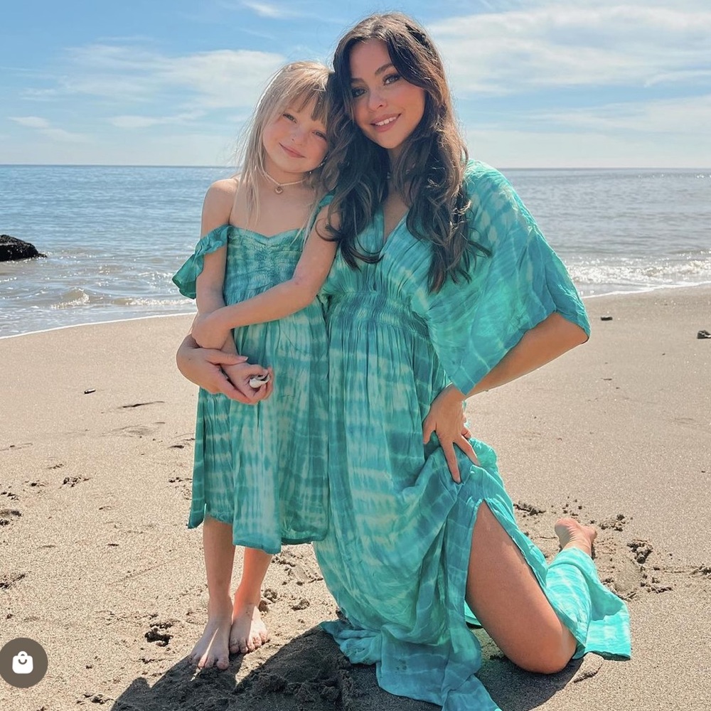Matching mommy and me swim coverup midi dresses hollie Tiare Hawaii